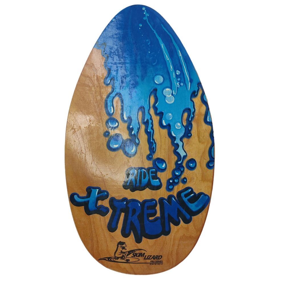 2004 Ride X-Treme Deluxe Skim Board COPA Skim Lizard PRO‎ Series Vtg